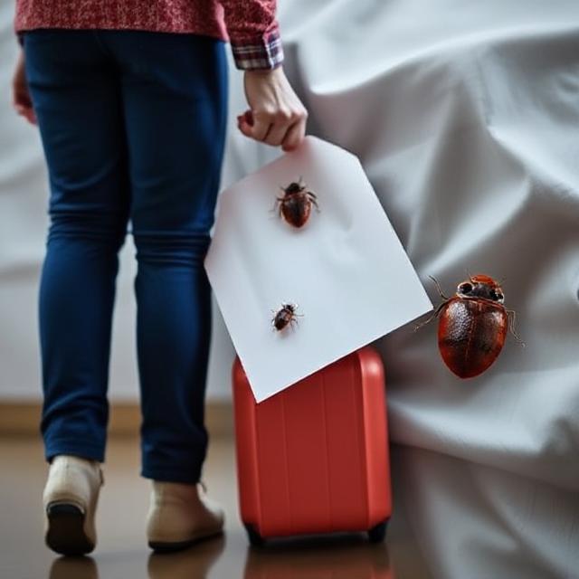 So überprüfen Sie Ihren Koffer auf Bettwanzen